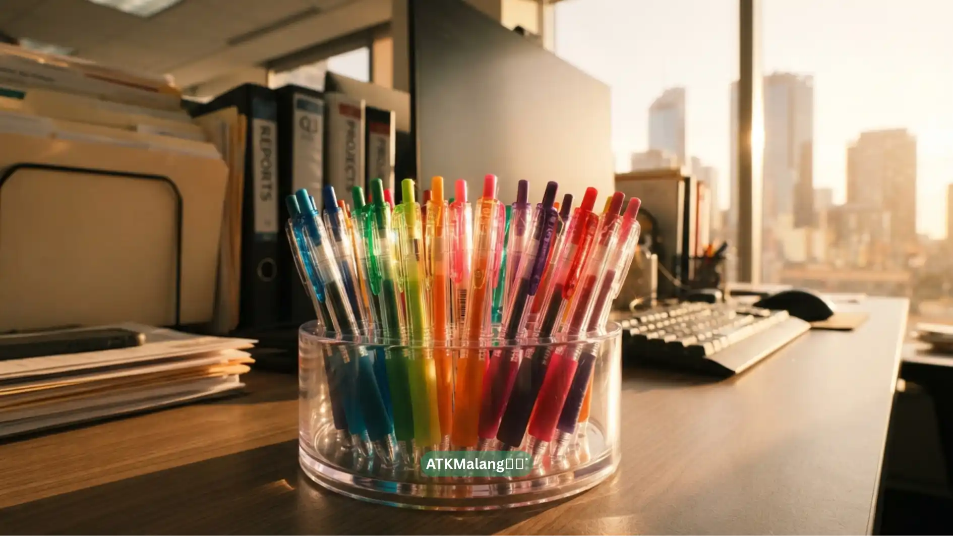 Berbagai jenis pulpen gel