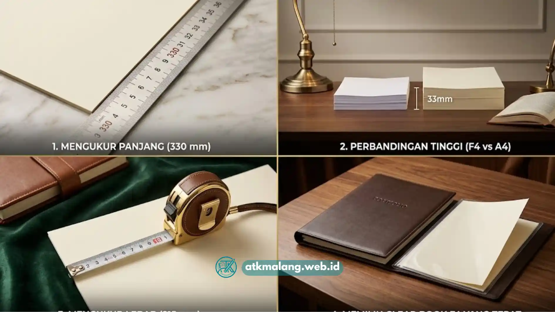Tips Memilih Ukuran Clear Book F4 yang Tepat