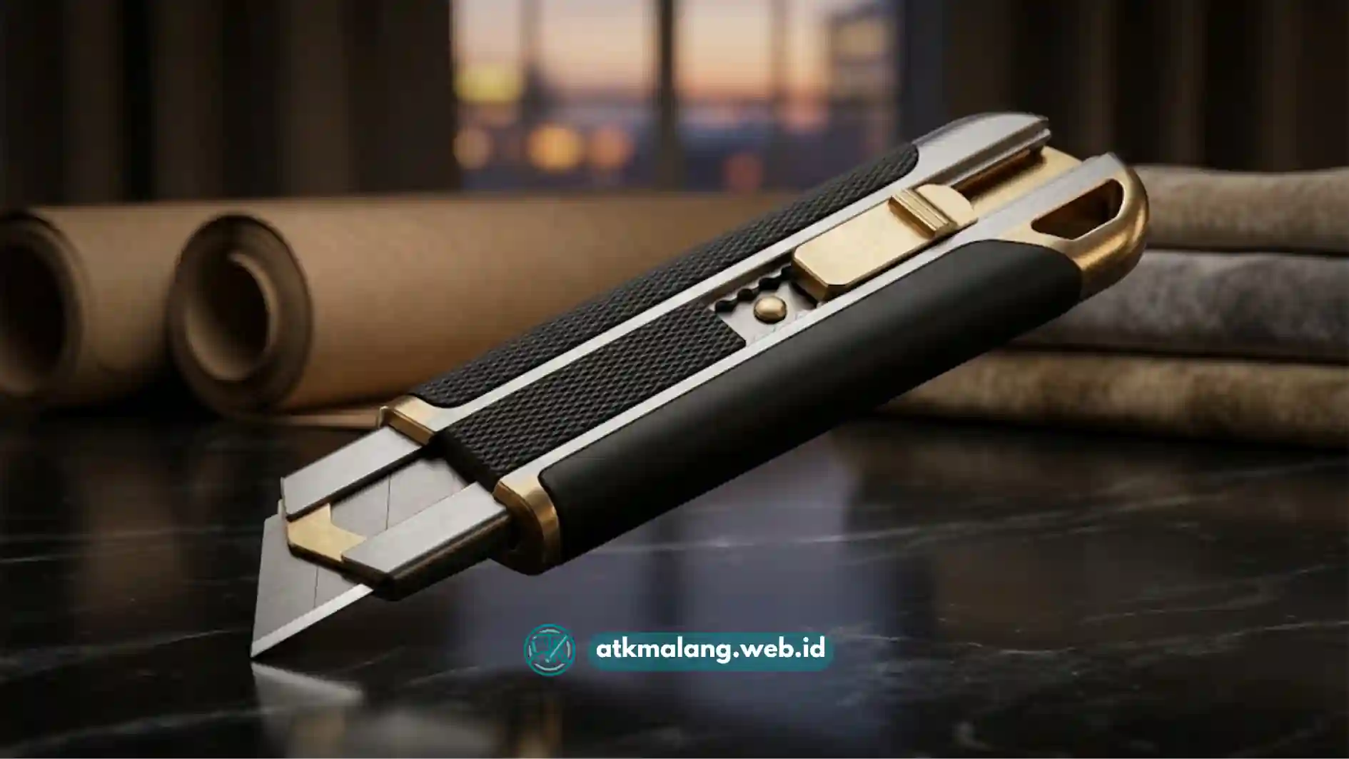 Gagang cutter ergonomis anti-selip