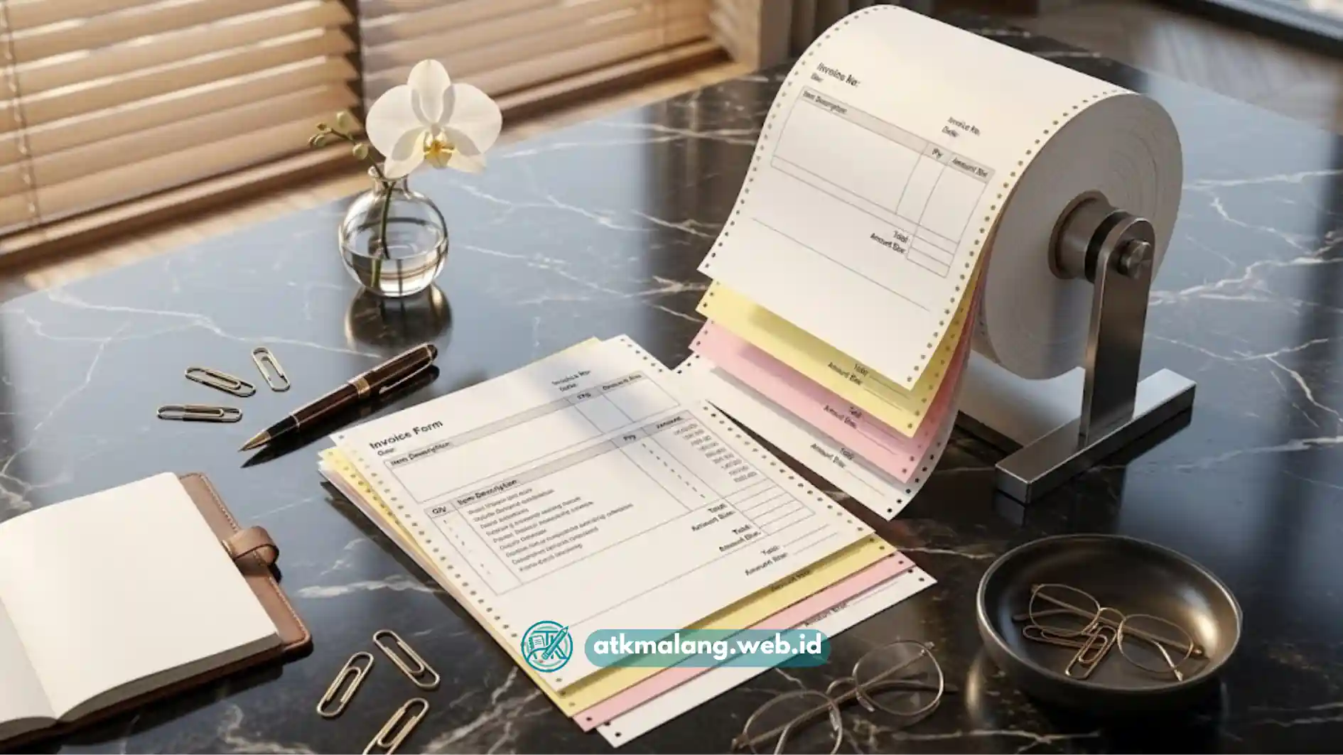 Gulungan Kertas Continuous Form Malang