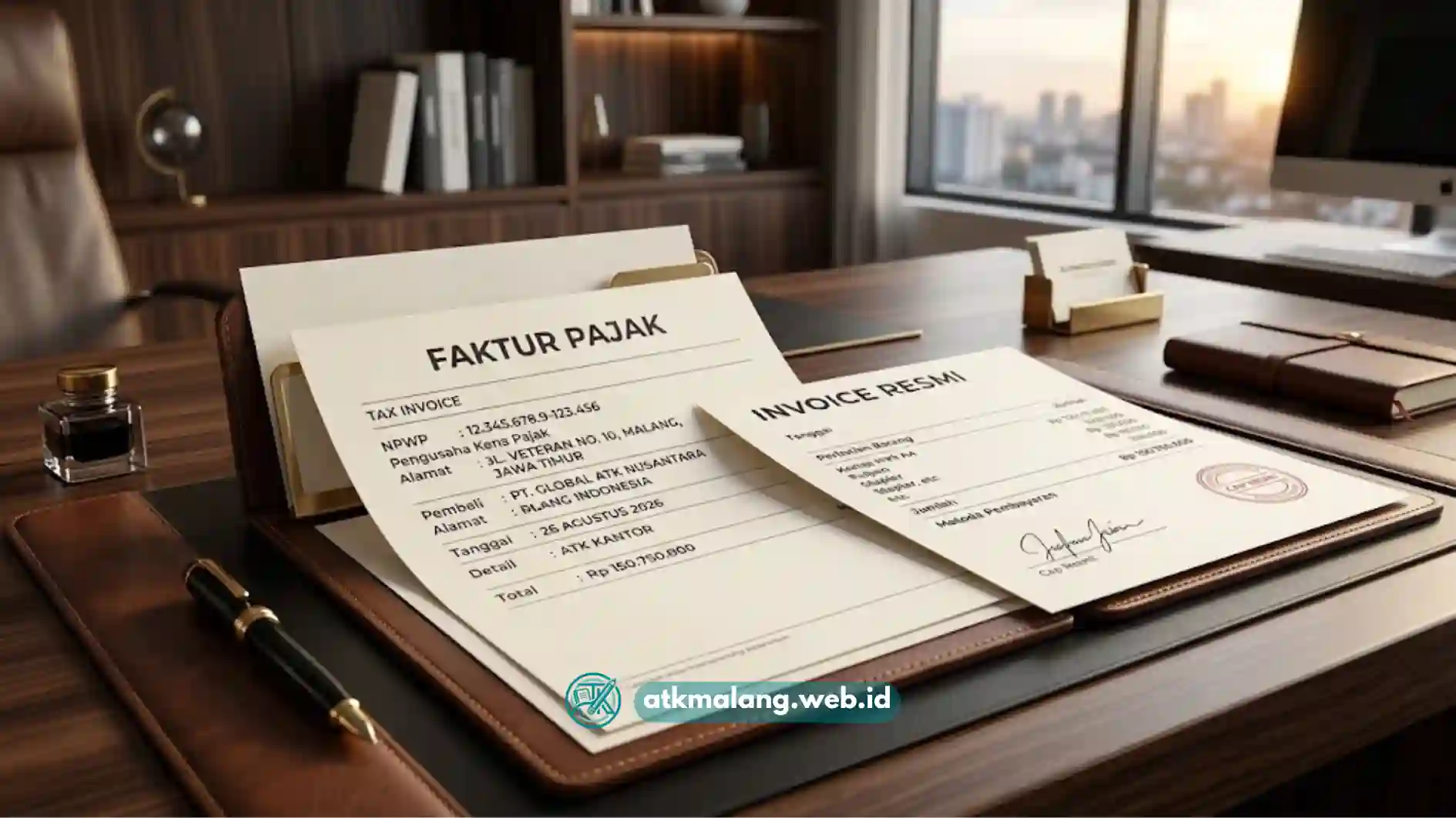 Invoice Pajak Pengadaan ATK Malang