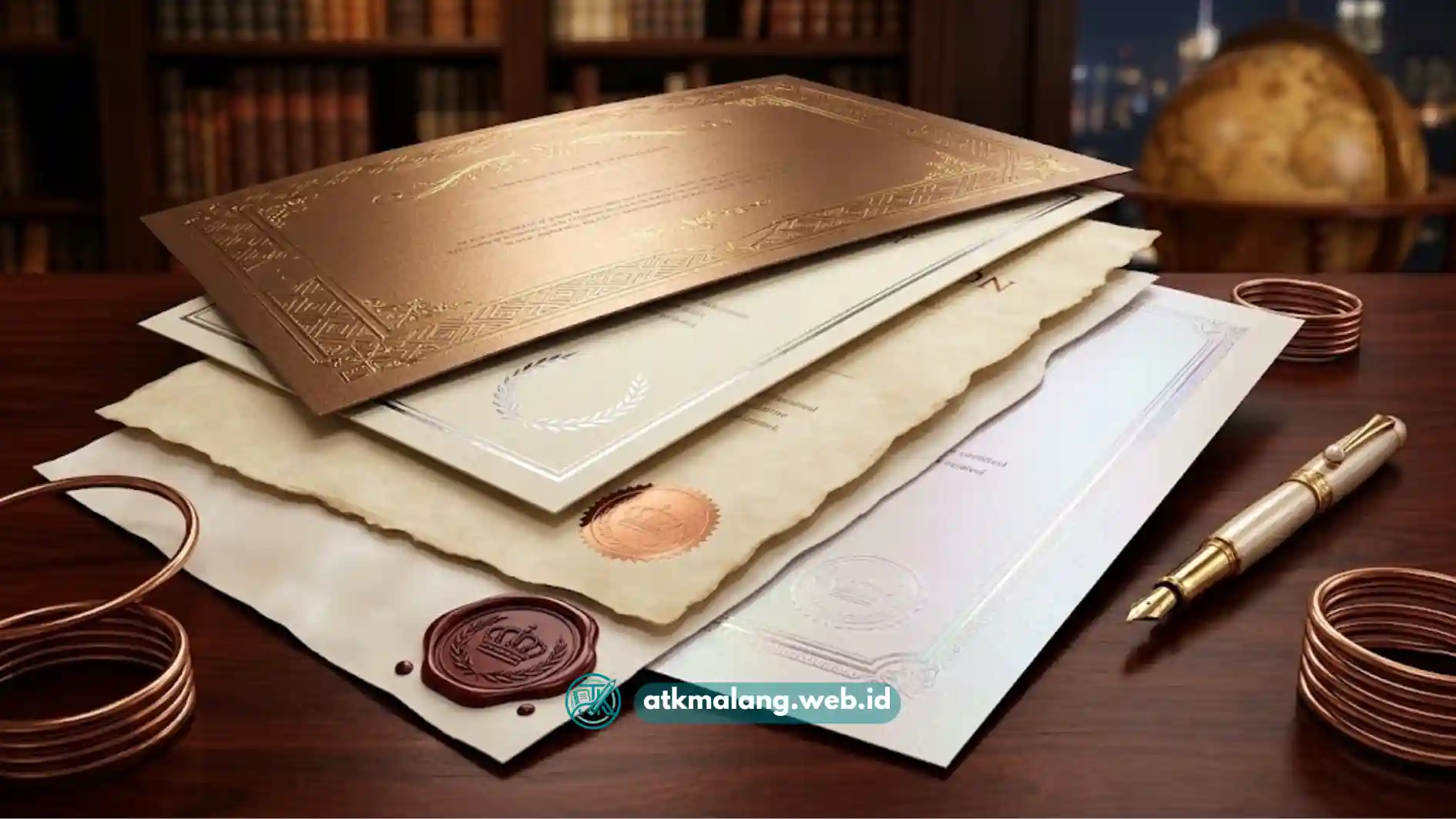 Jenis Kertas Sertifikat